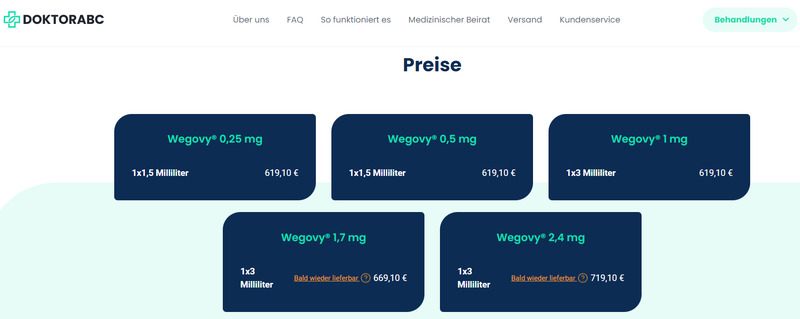 wegovy bei doktocabc